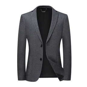 Blazer Masculino Montelezzi ML028, em tecido elástico premium, design moderno e caimento sofisticado, ideal para looks casuais e profissionais.