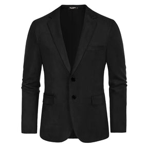 Blazer Masculino em Camurça Montelezzi ML029, confeccionado em camurça premium, com modelagem sofisticada e bolsos funcionais, ideal para qualquer ocasião.