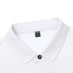 Camisa Polo Masculina Montelezzi ML026, feita em algodão premium, com modelagem clássica e acabamento bordado, proporcionando sofisticação e conforto duradouro.