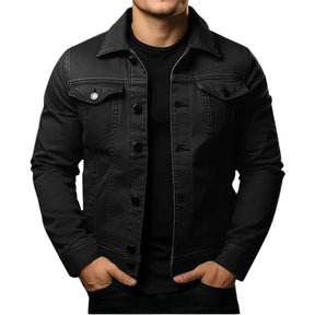 Jaqueta Jeans Masculina Slim Montelezzi ML073 com modelagem ajustada, acabamento refinado e tecido resistente para um visual moderno e sofisticado.