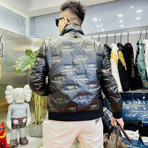 Jaqueta Masculina Puffer Montelezzi ML119, confeccionada em lyocell leve e resistente, com forro de algodão e modelagem estruturada para máximo conforto.