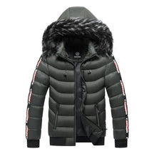 Jaqueta Puffer Masculina Montelezzi ML112, com tecido acolchoado, capuz forrado e modelagem confortável para máxima proteção térmica.