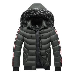 Jaqueta Puffer Masculina Montelezzi ML112, com tecido acolchoado, capuz forrado e modelagem confortável para máxima proteção térmica.