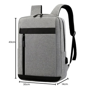 Mochila Executiva Montelezzi ML088 com espaço para notebook 15", material resistente, alças acolchoadas e porta USB para mais praticidade.