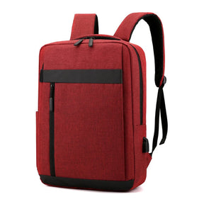 Mochila Executiva Montelezzi ML088 com espaço para notebook 15", material resistente, alças acolchoadas e porta USB para mais praticidade.