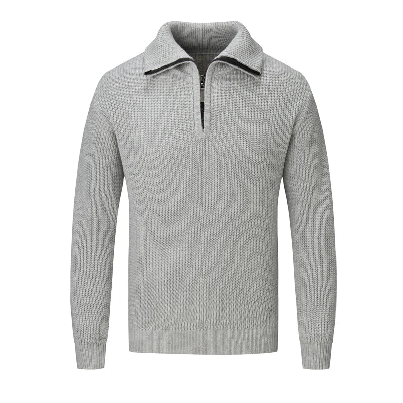 Suéter Masculino em Tricot Montelezzi ML019, confeccionado em tricot premium, design sofisticado e modelagem impecável para um visual elegante e confortável.