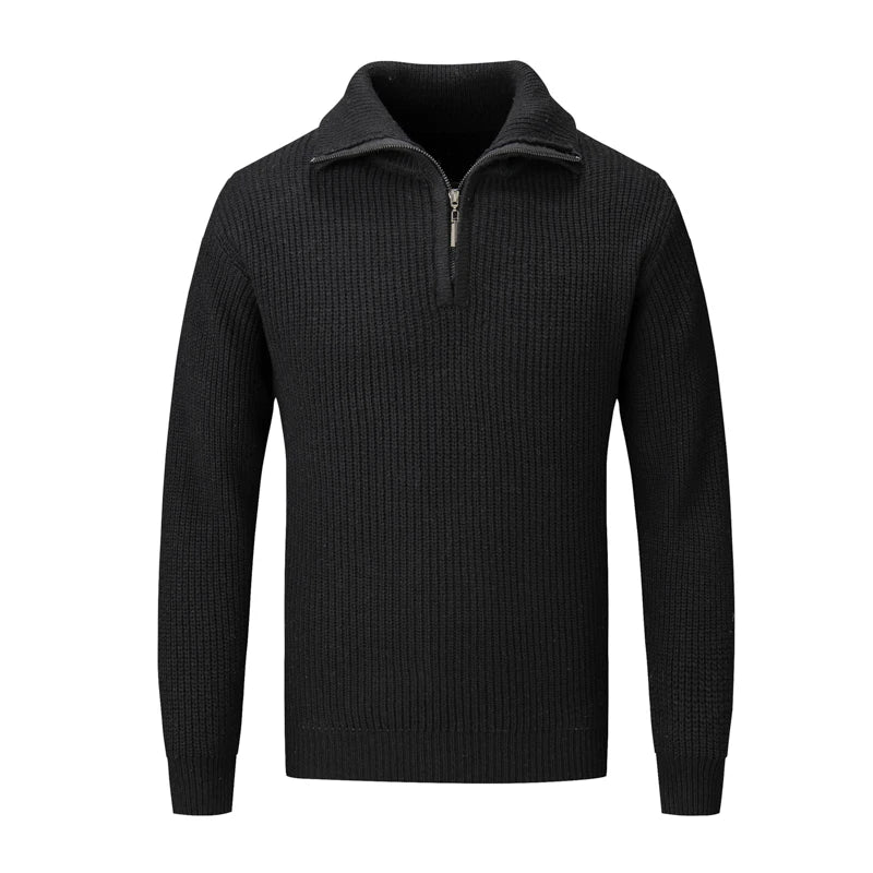 Suéter Masculino em Tricot Montelezzi ML019, confeccionado em tricot premium, design sofisticado e modelagem impecável para um visual elegante e confortável.